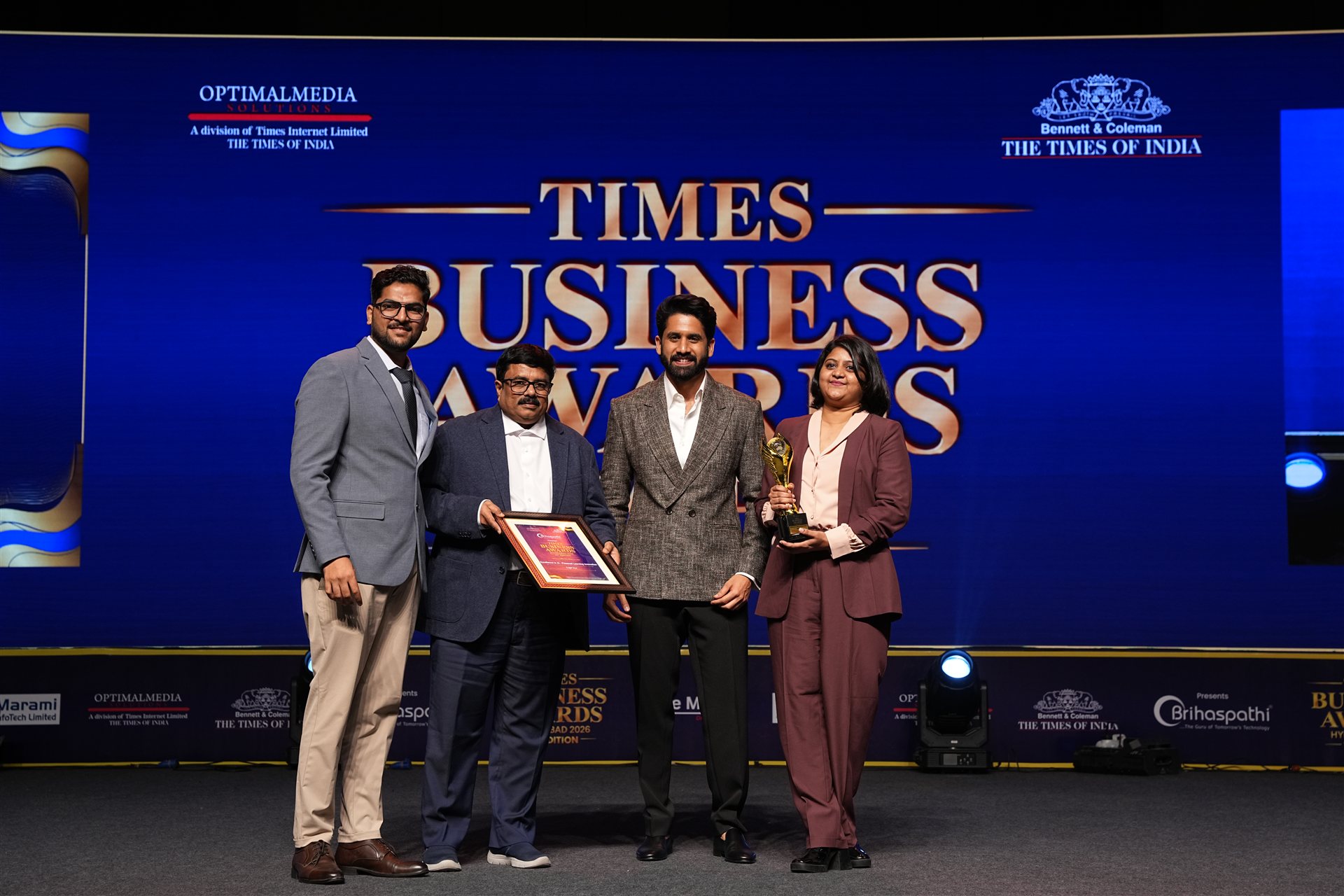 హైదరాబాద్లో జరిగిన టైమ్స్ బిజినెస్ అ